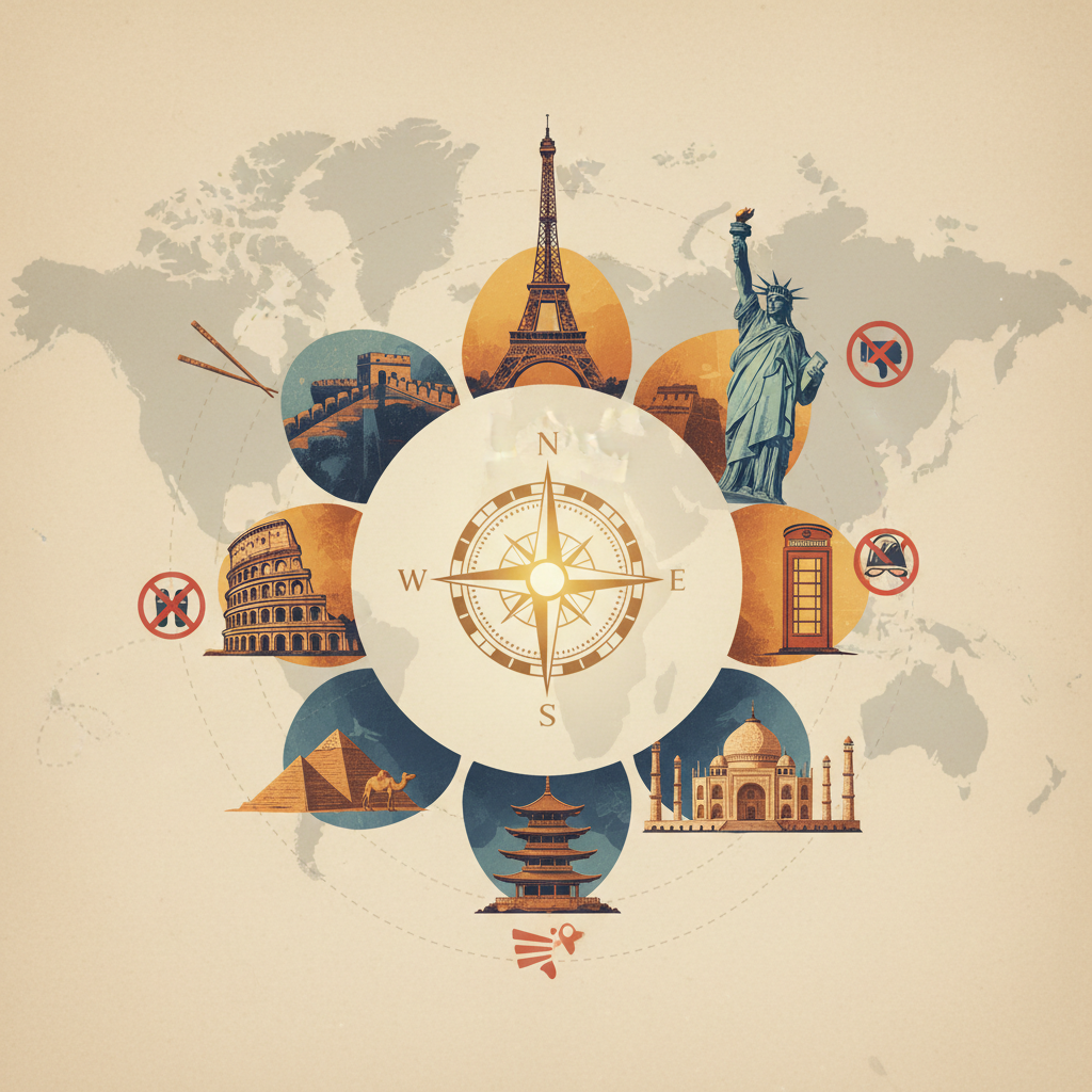 Etiqueta Mundial: O que Você NUNCA Deve Fazer em Determinados Países para Não Passar Vergonha